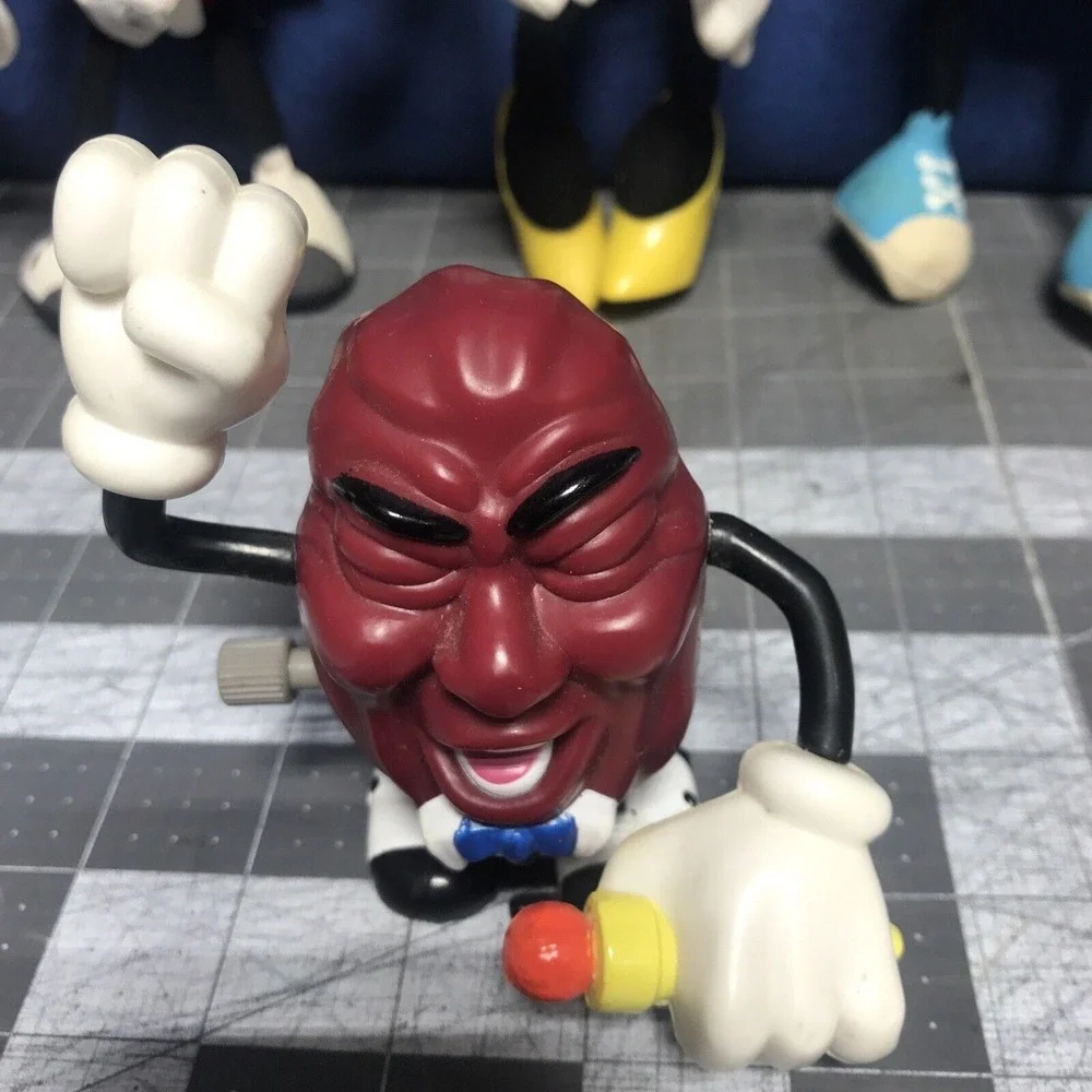 4 California Raisins Flocked Applause Bendable Plush‎ 1 PVC Walker Not Working